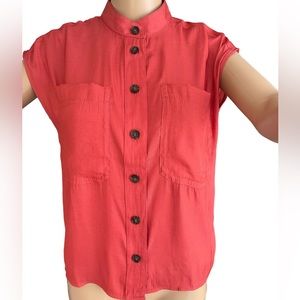 Banana Republic SLEEVELESS SHIRT, SIZE XS       #772555